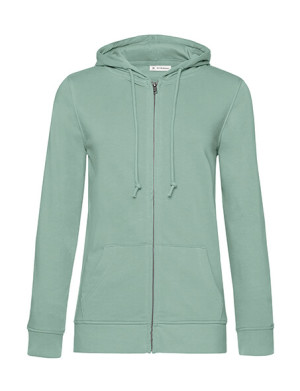 Organic Zipped Hooded /women - Reklamnepredmety