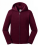 Kids` Authentic Zipped Hood Sweat - bordova - variant