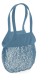 Organic Cotton Mesh Grocery Bag - modra - variant