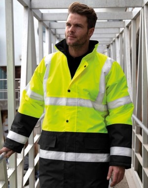 Core Motorway 2-Tone Safety Coat - Reklamnepredmety