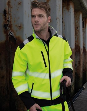 Printable Ripstop Safety Softshell - Reklamnepredmety