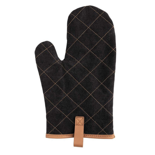 Deluxe canvas oven mitt