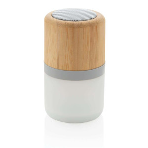 Bamboo colour changing 3W speaker light - Reklamnepredmety