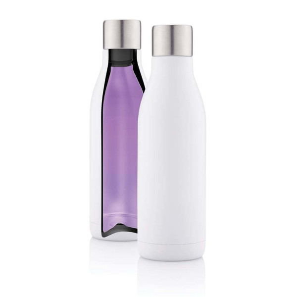 UV-C sterilizer vacuum stainless steel bottle