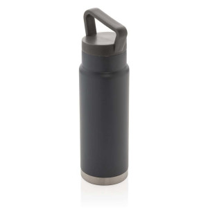 Leakproof vacuum on-the-go bottle with handle - Reklamnepredmety