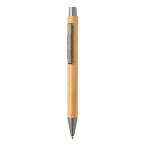 Slim design bamboo pen - Reklamnepredmety