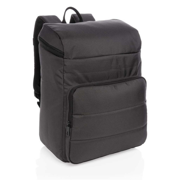 Impact AWARE™ RPET cooler backpack, black