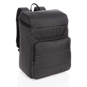Impact AWARE™ RPET cooler backpack, black - Reklamnepredmety