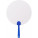 Paper hand fan - karton-legyezo-kek-feher--8580-23--300 - variant Gi 8580-23