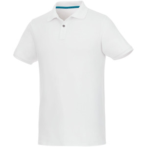 Beryl short sleeve men's GOTS organic GRS recycled polo - Reklamnepredmety