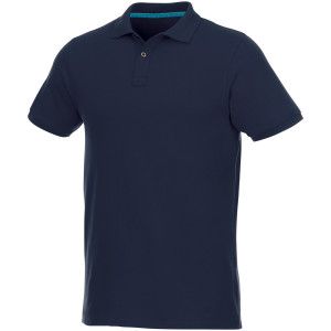 Beryl short sleeve men's GOTS organic GRS recycled polo - Reklamnepredmety