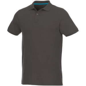 Beryl short sleeve men's GOTS organic GRS recycled polo - Reklamnepredmety