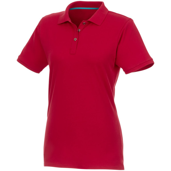 Beryl short sleeve women's GOTS organic GRS recycled polo