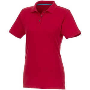 Beryl short sleeve women's GOTS organic GRS recycled polo - Reklamnepredmety