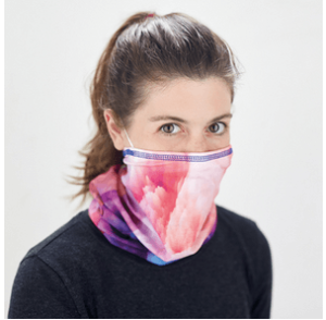 Polyester Multiscarf with inside mask pocket - Reklamnepredmety