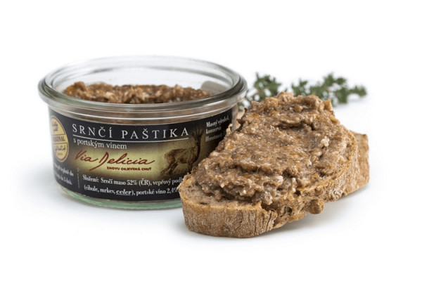 Venison pate with port wine