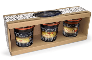 Gift box with selected jams 3 pcs - Reklamnepredmety