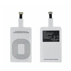 UNIVERSAL QI RECEIVER FOR INDUCTION WIRELESS CHARGING, WITH LIGHTNING-CONNECTOR - Reklamnepredmety