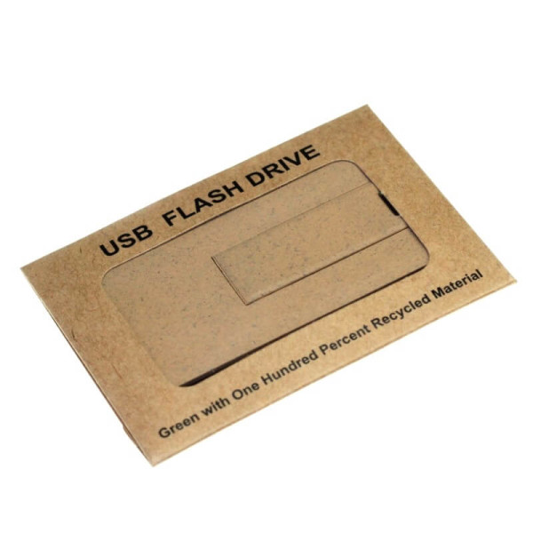 ECOBOX PAPER BOX FOR USB FLASH DRIVE CARDS7 × 5 cm