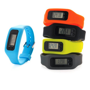 WRISTBAND WITH PEDOMETER - Reklamnepredmety