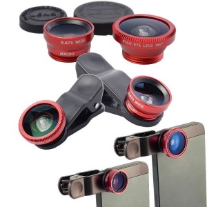 FISH EYE AND SET OF CONVERTOR LENSES FOR MOBILE PHONES - Reklamnepredmety