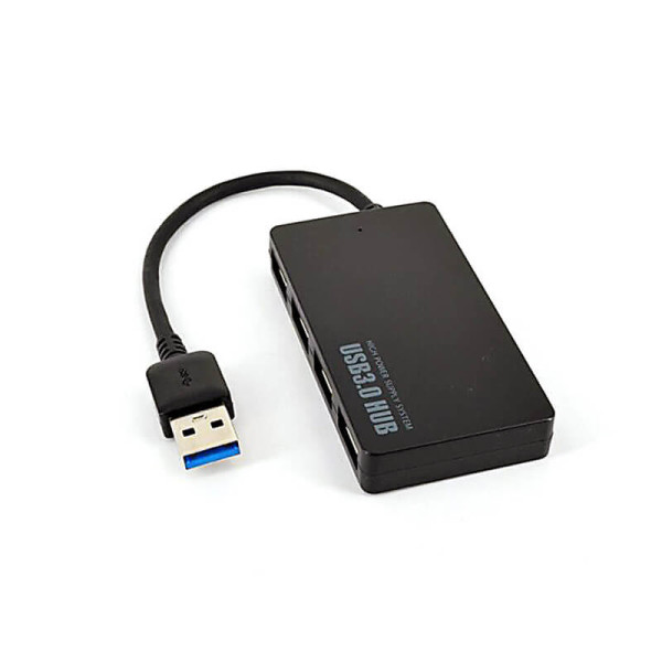 PLASTIC USB 3.0 HUB, 4 PORTS