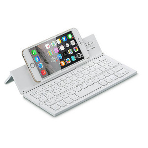 FOLDING BLUETOOTH KEYBOARD WITH PHONE/TABLET REST - Reklamnepredmety