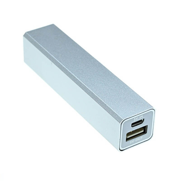 MINI METAL POWER BANK (EXTERNAL CHARGER) 2000 to 3000 mAh