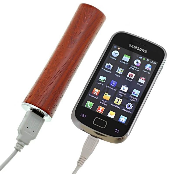 WOODEN POWER BANK (EXTERNAL CHARGER)