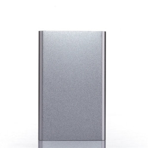 SLIM METAL POWER BANK, 4000 MAH - Reklamnepredmety