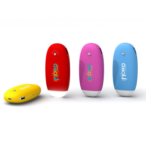 POWER BANK WITH COLOUR TORCH 3000-6000 mAh - Reklamnepredmety