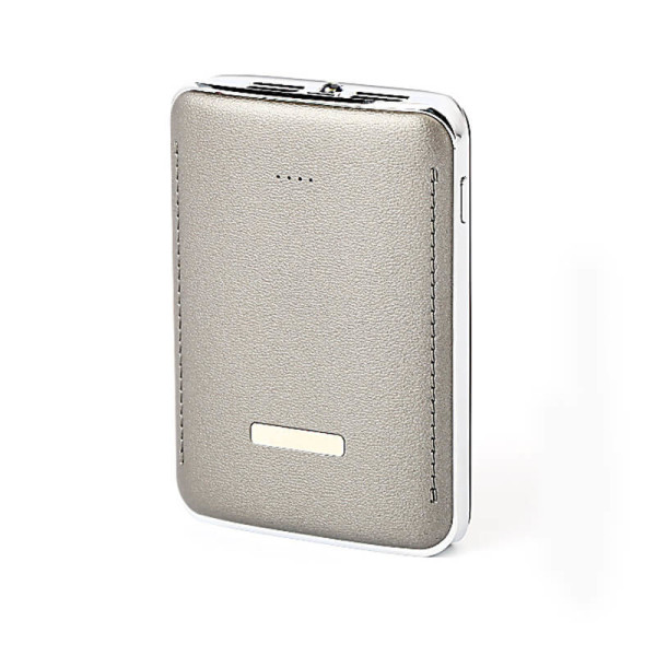 LUXURY DUAL POWER BANK WITH LED TORCH, 6600/7800 mAh