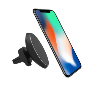 CAR MOBILE PHONE MAGNETIC HOLDER WITH QI INDUCTION (WIRELESS) CHARGING - Reklamnepredmety