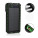 WATER RESISTANT SOLAR POWER BANK WITH TORCH AND LIGHTER, 12000 mAh - PBS12000_5 - variant PU PBS12000-q00001
