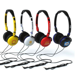 FOLDABLE HEADPHONES WITH HIGH-QUALITY SOUND - Reklamnepredmety