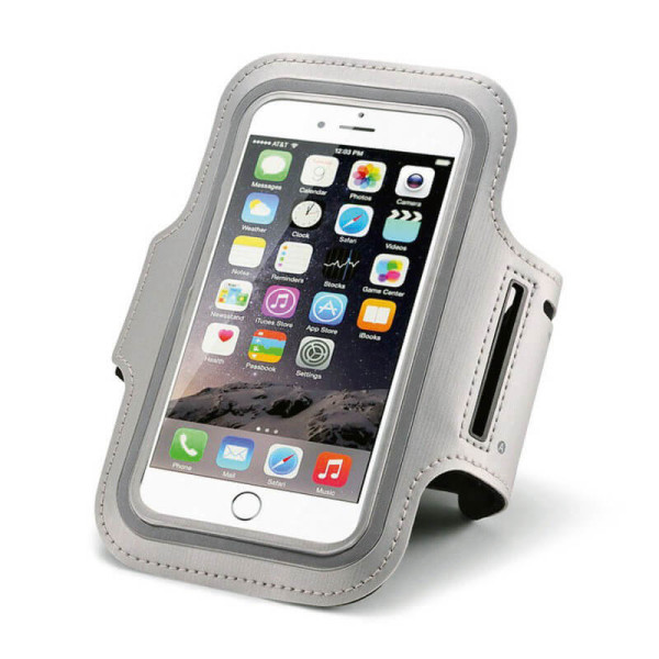 SPORTS ARMBAND CASE FOR MOBILE PHONE WITH REFLECTIVE FEATURES