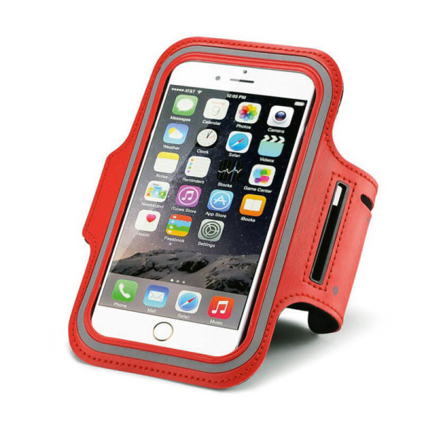 SPORTS ARMBAND CASE FOR MOBILE PHONE WITH REFLECTIVE FEATURES