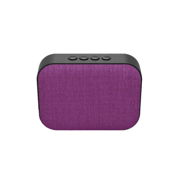 BLUETOOTH SPEAKER WITH TEXTILE COVER