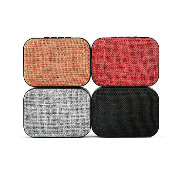 BLUETOOTH SPEAKER WITH TEXTILE COVER