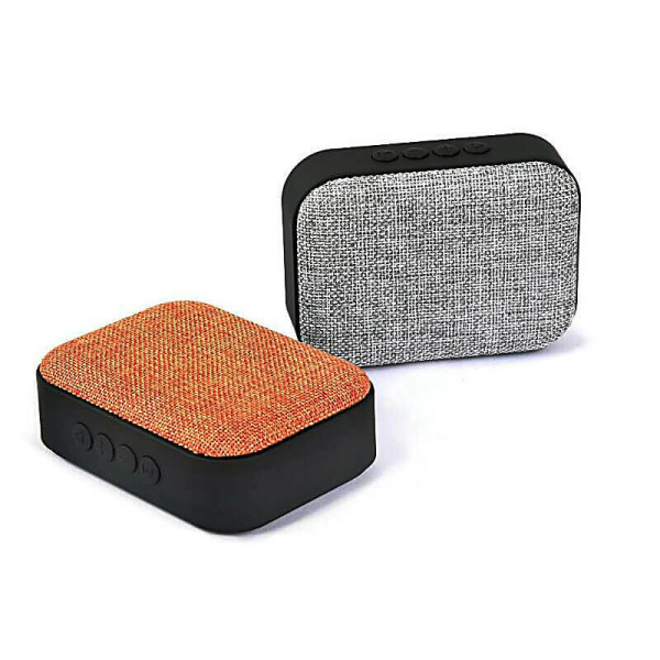 BLUETOOTH SPEAKER WITH TEXTILE COVER