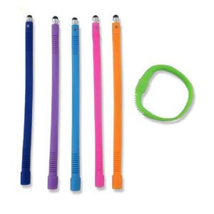 SILICONE BRACELET WITH A STYLUS - Reklamnepredmety