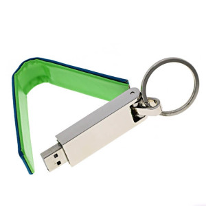 LUXURY LEATHER USB FLASH DRIVE - Reklamnepredmety
