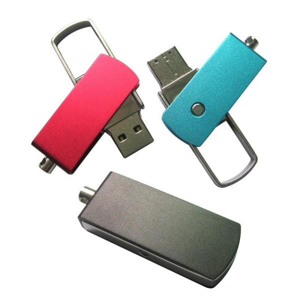 FOLDING METAL USB FLASH DRIVE