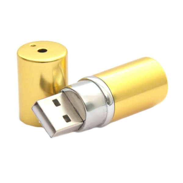 METAL USB FLASH DRIVE LIPSTICK