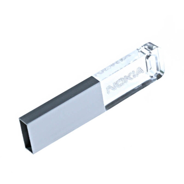 MINI USB FLASH DRIVE WITH LED LIT LOGO