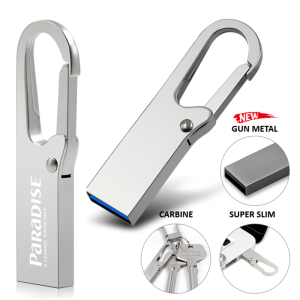 METAL MINI USB FLASH DRIVE CARABINER - Reklamnepredmety