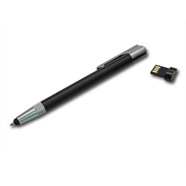 RUBBER-COATED USB PEN & STYLUS