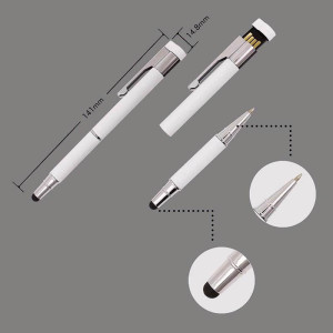 3 IN 1 - PEN, STYLUS AND USB FLASH DRIVE - Reklamnepredmety