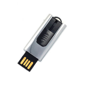 RETRACTABLE METAL USB FLASH DRIVE MINI - Reklamnepredmety