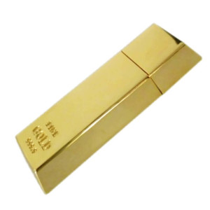 USB FLASH DRIVE GOLD BRICK - Reklamnepredmety